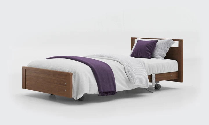 Signature Low Footboard Profiling Bed - Walnut
